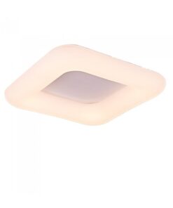 Plafoniera Led Da Soffitto Moderna CCT Quadrata 600X600mm 42W Dimmerabile Telecomando 3 In 1 SKU-3972
