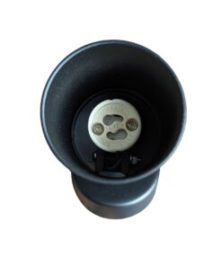 Faro Lampada Led Da Soffitto Parete GU10 Orientabile Colore Nero