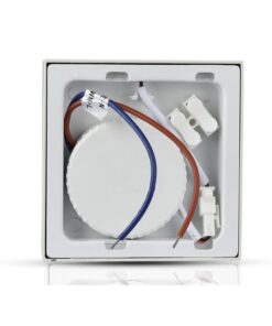 Alternative view of Plafoniera Pannello Led Slim Montaggio a Plafone Quadrato 140X140X24mm 12W 3000K SKU-4913