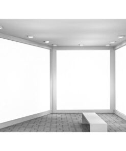 Plafoniera Pannello Led Slim Montaggio a Plafone Quadrato 190X190X24mm 18W 3000K SKU-4919