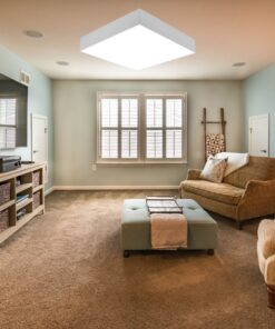 Plafoniera Pannello Led CCT Quadrato 210X210X43mm 24W 3400LM Montaggio a Plafone