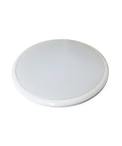 Plafoniera A Led Slim Da Soffitto 14W 220V Bianco Caldo Rotondo Diametro 290mm Ultrapiatta