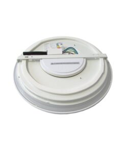 Plafoniera A Led Slim Da Soffitto 20W 220V Bianco Caldo Rotondo Diametro 350mm Ultrapiatta