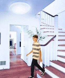 Plafoniera Led Lampada Da Parete Soffitto IP54 Rotondo 12W 1155LM 6500K Bulkhead Per Condominio D150X47mm