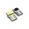 Lampada Led T10 W5W 2 Smd 5050 No Polarita Luci Targa Portiere Auto 12V Bianco