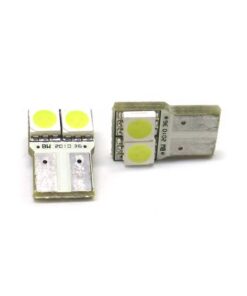 Alternative view of Lampada Led T10 W5W 2 Smd 5050 No Polarita Luci Targa Portiere Auto 12V Bianco