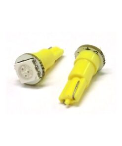 Alternative view of Lampada Led T5 W1,2W 1 Smd Arancione Giallo Luci Cruscotto 12V