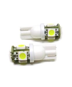 Lampada Led T10 W5W 5 Smd 5050 Bianco 12V