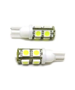 Lampada Led T10 W5W 9 Smd 5050 Bianco Luci Posizione 12V