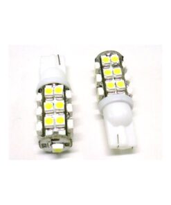 Lampada Led T10 W5W 25 Smd Bianco Luci Posizione 12V