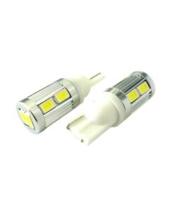 Lampada Led Canbus T10 W5W 12V T15 W16W 10 Smd 5730 No Errore No Polarita Luci Posizione Super Bianco e Potente