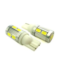 Lampada Led Canbus T10 W5W 12V T15 W16W 10 Smd 5730 No Errore No Polarita Luci Posizione Super Bianco e Potente