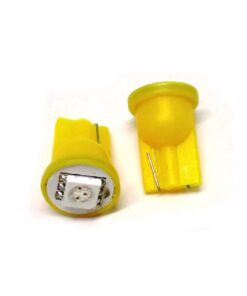Lampada Led T10 W5W 1 Smd Arancione Frecce Laterale 12V