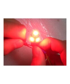 Lampada Led T10 W5W 5 Smd 5050 Colore Rosso Luci Di Posizione 12V