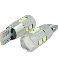 Alternative view of Lampada Led Canbus Pro T10 W5W W16W T15 12V 10 Smd 5630 No Errore No Polarita Luci Posizione Bianco
