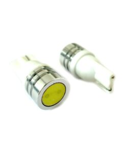 Lampada Led T10 W5W 1 COB da 1W Bianco Luci Posizione 12V