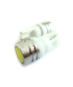 Lampada Led T10 W5W 1 COB da 1W Bianco Luci Posizione 12V