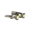 Lampada Led Canbus T10 W5W 3 Smd 5050 Bianco 12V No Polarità No Errore Luci Posizione Fiat Grande Punto Nuova Panda
