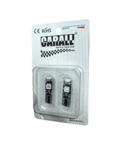 Lampada Led Canbus T10 W5W 3 Smd 5050 12V Colore Blu No Polarita No Errore