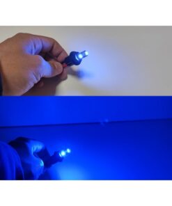 Lampada Led Canbus T10 W5W 3 Smd 5050 12V Colore Blu No Polarita No Errore