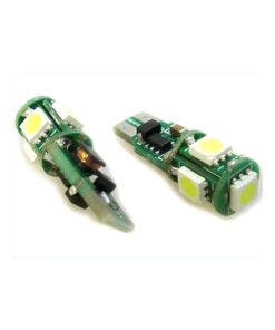 Lampada Led Luci Posizione Canbus Pro T10 W5W 5 Smd 12V No Errore