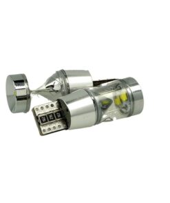 Alternative view of Lampada Led T10 W5W 12V 9W Canbus Pro 3 Cree XBD Da 3W Con Cono Riflettore Bianco No Errore