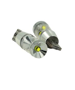 Lampada Led T10 W5W 12V 9W Canbus Pro 3 Cree XBD Da 3W Con Cono Riflettore Bianco No Errore