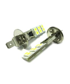 Alternative view of Lampada Led H1 12 SMD 5050 Luci Fendinebbia Bianco Freddo 6000K 12V 2W