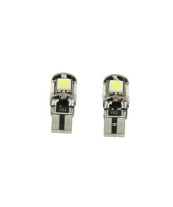 Alternative view of 24V Lampada LED Canbus T10 W5W Rosso Luci Posizione Targa per Camion Bus Barca 5 SMD 5050