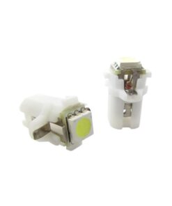 Lampada Led T5 B8.3D B8,3D Bianco Ghiaccio Luci Cruscotto e Strumentazione 12V