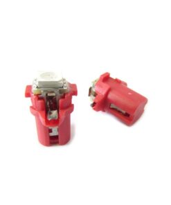 Lampada Led T5 B8.3D B8,3D Colore Rosso Red Luci Cruscotto e Strumentazione 12V