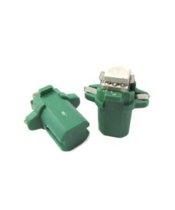 Lampada Led T5 B8.3D B8,3D Colore Verde Green Luci Cruscotto e Strumentazione 12V