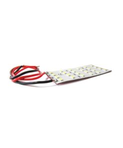 Pannello Plafoniera Led Flessibile 24V 8W Bianco Caldo 10cm Per Luci Abitacolo Cassone Cabina Camion Barca