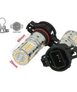 Lampada Led PSY24W Canbus Arancione 12V 25W Reale Per Audi A1 A3 A6 Q5 VW Golf VI Passat Touareg Opel Astra Land Rover Discovery IV Evoque Citroen C5