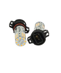 Alternative view of Lampada Led PSY24W Canbus Arancione 12V 25W Reale Per Audi A1 A3 A6 Q5 VW Golf VI Passat Touareg Opel Astra Land Rover Discovery IV Evoque Citroen C5