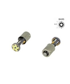 Alternative view of Lampadina Led Canbus T4W BA9S Piedi Dritti 15 Smd 4014 Bianco No Errore Check Luci 12V Senza Polarita