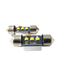 Lampada Led Siluro Canbus Pro 31mm 3 Smd Cree 3W No Errore 12V No Polarita Super Luminoso