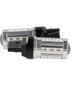 Alternative view of Lampada Led T20 W21W WY21W 7440 Giallo Arancione 21 Smd 5730 Super Luminoso Luci Frecce Auto 12V 5W