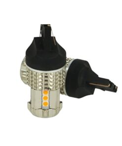 Lampada Led 7740 T20 WY21W 12V 45W No Polarita Arancione Super Potente Frecce