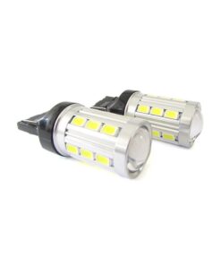 Lampada Led T20 W21W 7440 21 Smd 5730 Super Bianco Luminoso Luci Retromarcia Frecce Auto 12V Senza Polarita