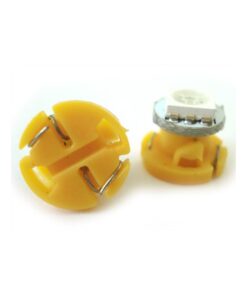 Lampadina Led T4.7 1 Smd 5050 Giallo Arancione Luce Cruscotto e Strumentazione 12V DC