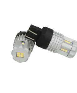 Lampada Led T20 7443 W21/5W 12 Smd 3020 Bianco Super Luminoso Luci Diurne Opel Insignia Peugeot 208 Toyota Yaris Suzuki Celerio