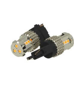 Alternative view of Lampada Led 3156 T25 PY27W 12V 45W No Polarita Arancione Super Luminoso Per Frecce