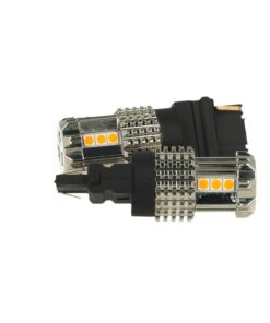 Lampada Led 3156 T25 PY27W 12V 45W No Polarita Arancione Super Luminoso Per Frecce