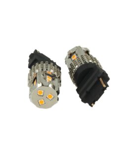 Lampada Led 3156 T25 PY27W 12V 45W No Polarita Arancione Super Luminoso Per Frecce