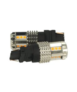 Lampada Led 3156 T25 PY27W 12V 45W No Polarita Arancione Super Luminoso Per Frecce