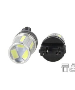 Lampada Led T25 3157 P27/7W 12V 5W 21 Smd 5730 Super Bianco Luminoso Per Auto Giapponese Americano