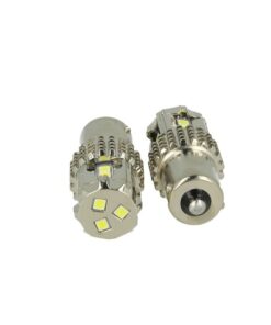 Lampada Led BA15S 1156 P21W 12V 45W Canbus Luci Diurne Audi Q7 A3 A6 Fiat 500X Renault Megane 3