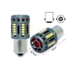 Lampada Led 1156 BA15S P21W 100% Canbus 12V 21W Effettiva Bianco 6000K Piedi Dritti Con Ventola In Testa