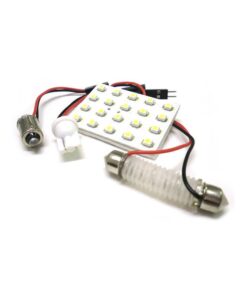 Pannello Lampada Led 20 Smd T10 BA9S Siluro Regolabile T11 Luci Abitacolo